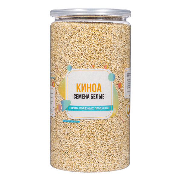 Киноа семена белые, банка, 750 гр.