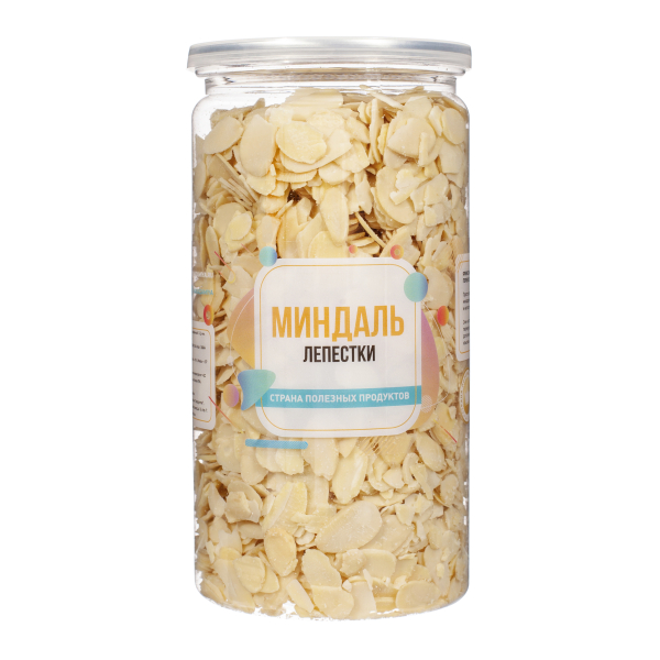Миндаль лепестки, банка, 400 гр.