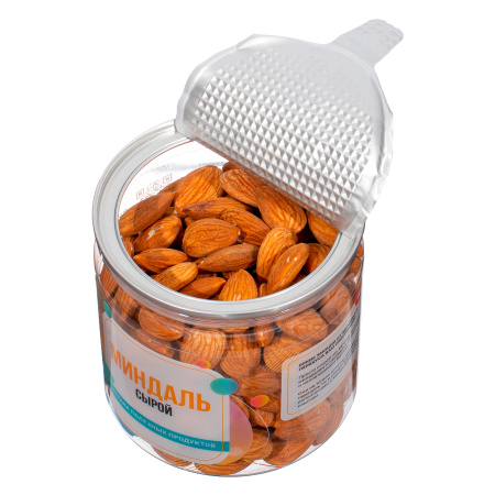 Миндаль сырой, банка, 250 гр.