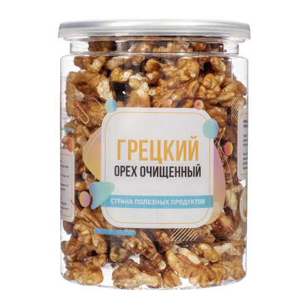 Грецкий орех очищенный, банка, 250 гр.