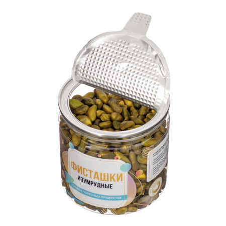 Фисташки изумрудные, банка, 250 гр.