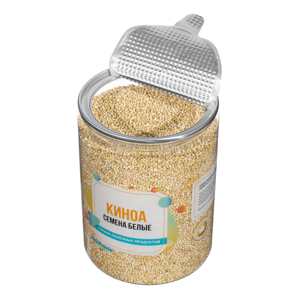 Киноа семена белые, банка, 500 гр.