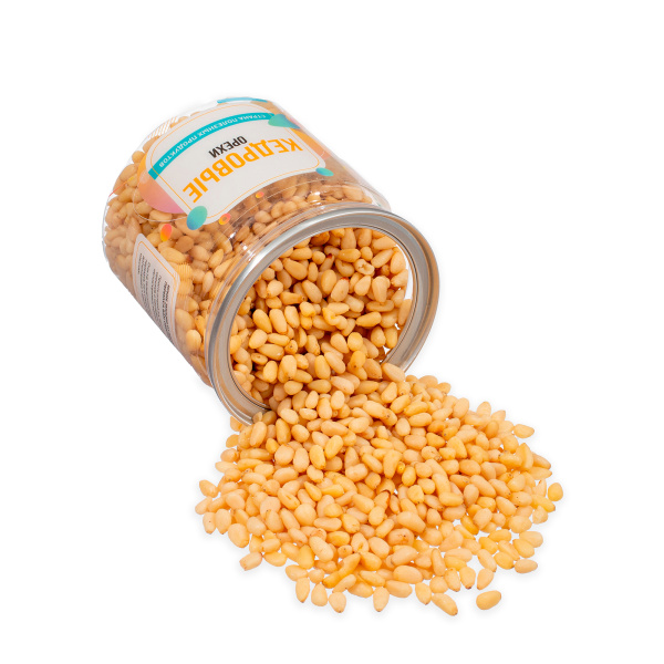 Кедровые орехи очищенные, банка, 250 гр.