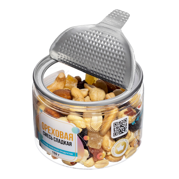 Ореховая смесь сладкая, банка, 150 гр.