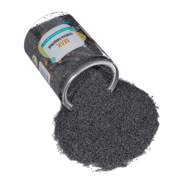 Мак пищевой семена, банка, 400 гр.