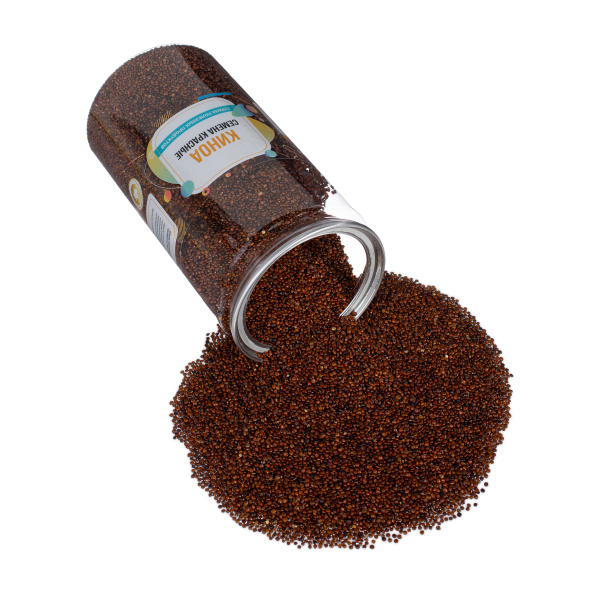 Киноа семена красные, банка, 800 гр.