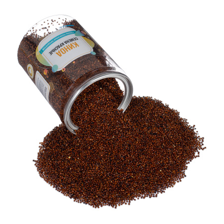 Киноа семена красные, банка, 500 гр.