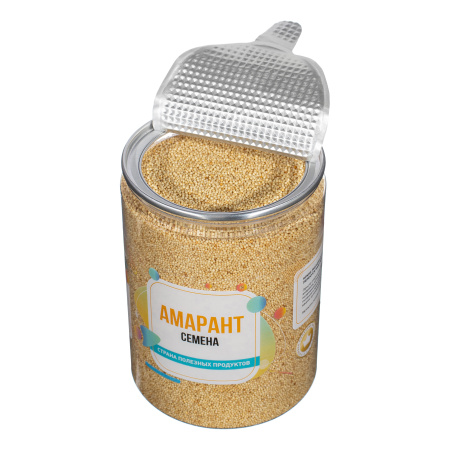 Семена амаранта пищевые, Банка, 550 гр.