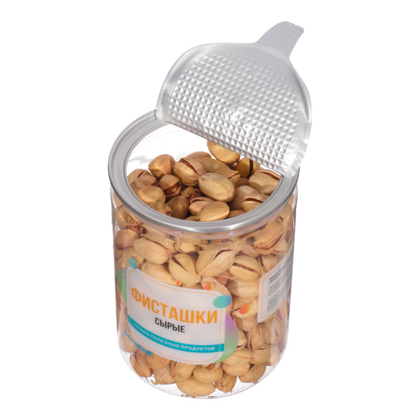 Фисташки сырые, банка, 250 гр.