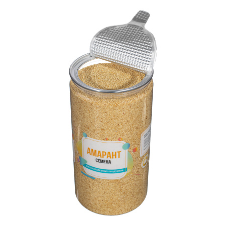 Семена амаранта пищевые, Банка, 850 гр.