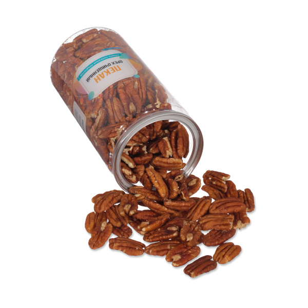 Пекан очищенный сырой, банка, 450 гр.
