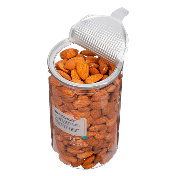 Миндаль сырой, банка, 500 гр.