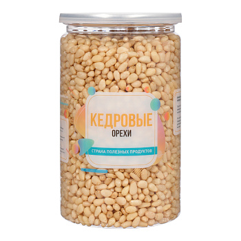 Кедровые орехи очищенные, банка, 500 гр.