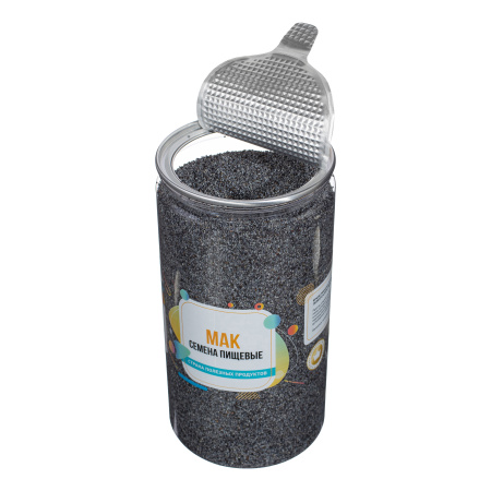 Мак пищевой семена, банка, 600 гр.