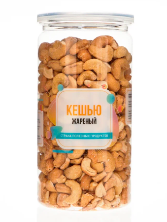 Кешью жареный, банка, 500 гр.