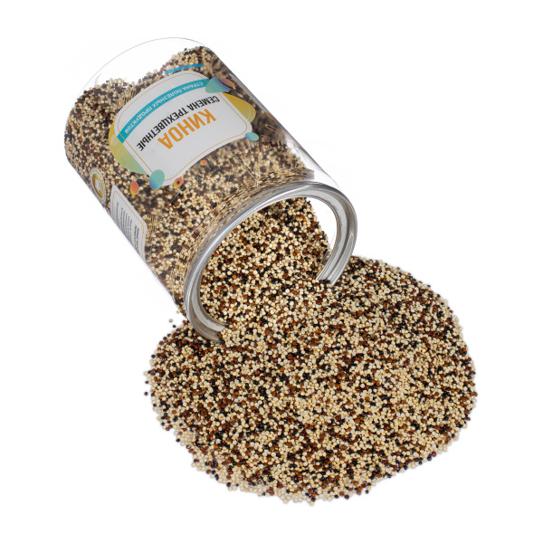 Киноа семена трехцветные, банка, 500 гр.