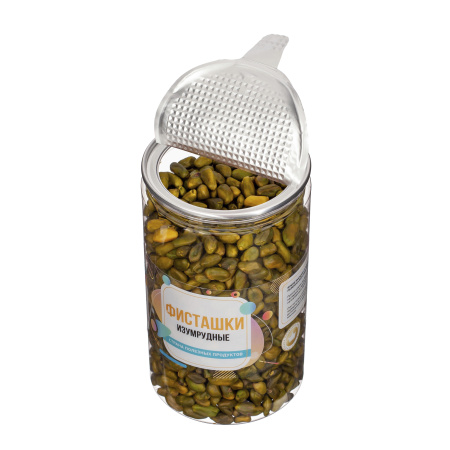 Фисташки изумрудные, банка, 500 гр.