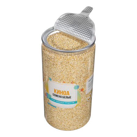 Киноа семена белые, банка, 750 гр.